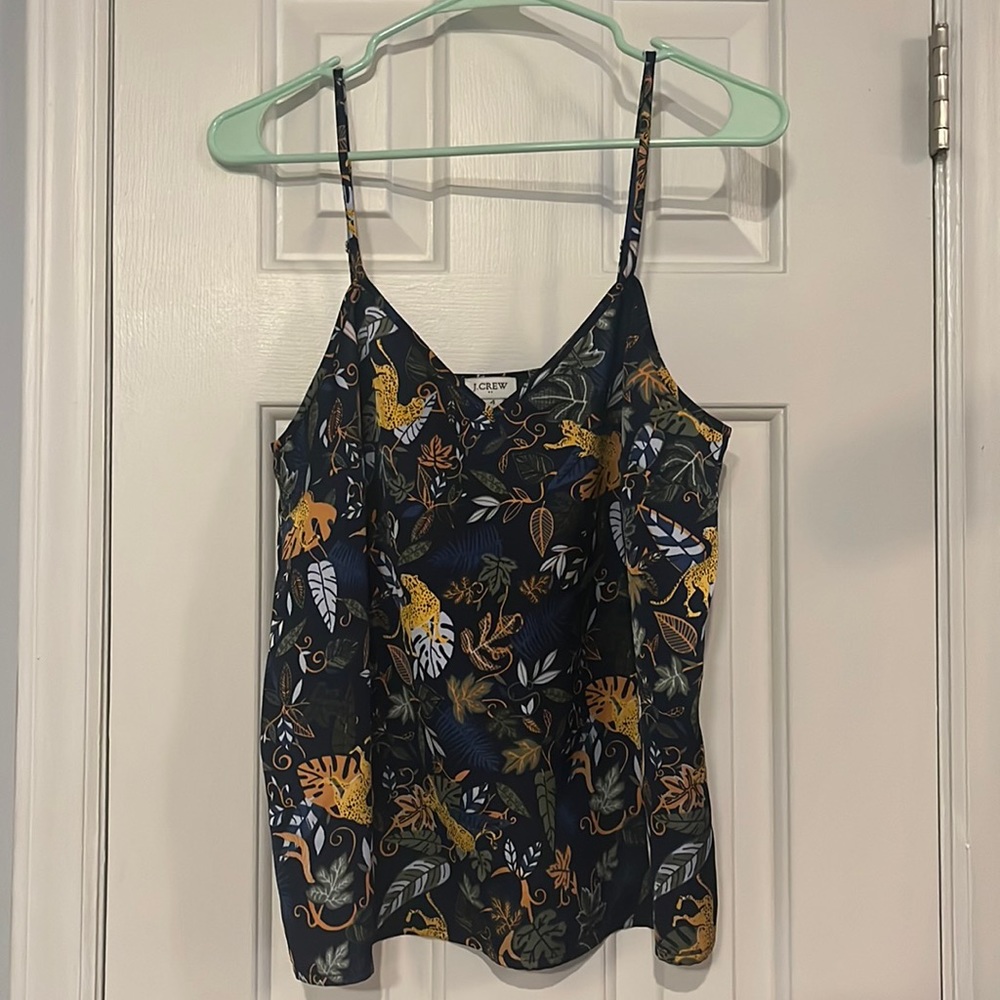 Silk tank top